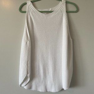 Loft Ribbed Sweater Tank - XL